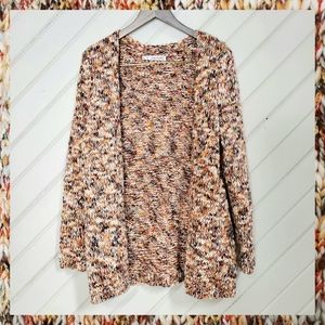 MAURICES Multicolor Knit Cardigan Sweater
